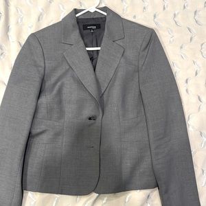 Jones Wear Grey Blazer, Size 14